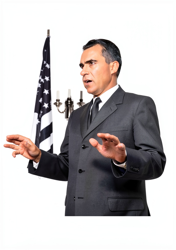 eBook cover showing US presidents and political themes