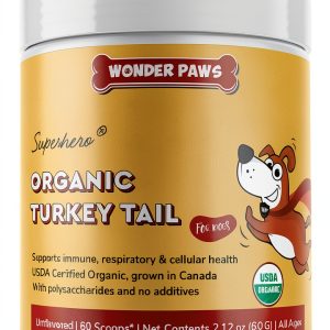 Turkey Tail Mushroom Powder for Dogs Wonder Paws Immune-0