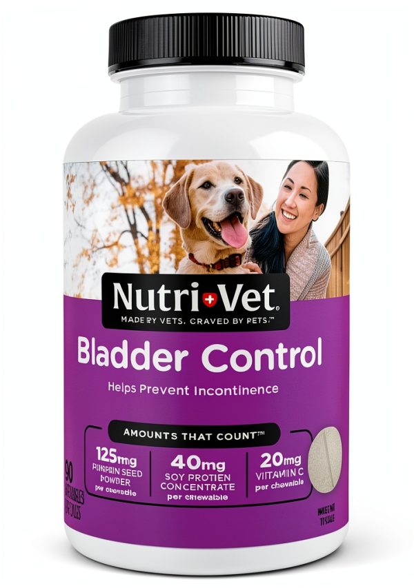 Nutri-Vet Dog Bladder Control Supplement Liver Flavor-0