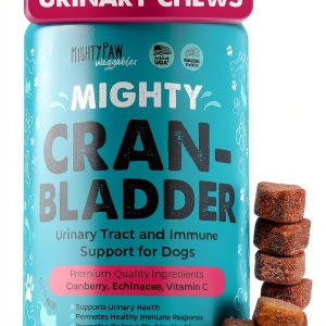 Mighty Paw Cranberry Dog Urinary Health Chews Bacon Flavor-0