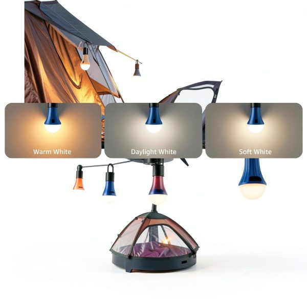 Lepro LED Camping Lantern USB Rechargeable 7 Lighting Modes-1