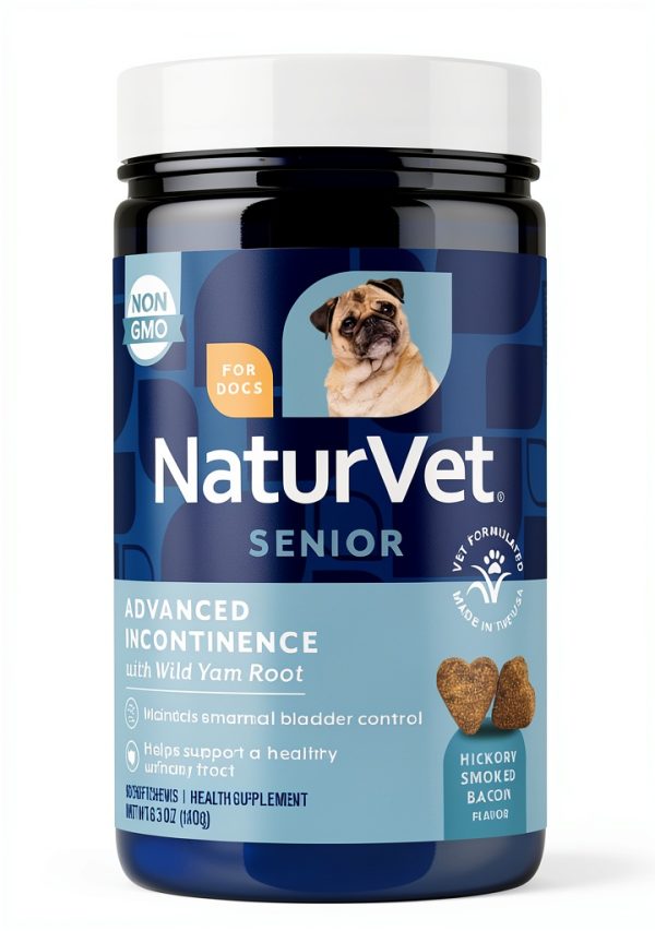 NaturVet Dog Incontinence Supplement Bladder Support Soft-0