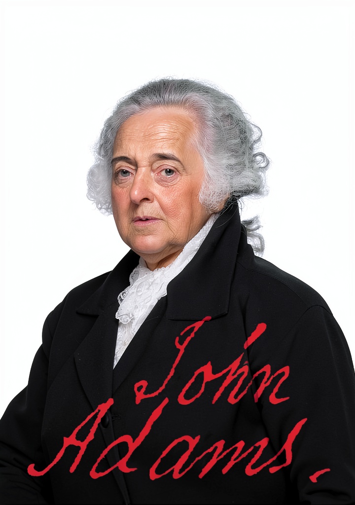 John Adams Kindle book cover on a tablet screen