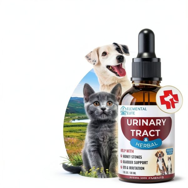 Eduzebra Dog Urinary Supplement Liquid Herbal Support-1