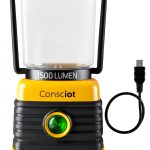 Consciot LED Lantern 1500 Lumens Water Resistant Outdoor-0