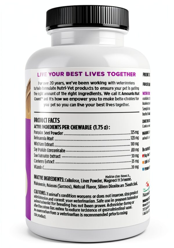 Nutri-Vet Dog Bladder Control Supplement Liver Flavor-6