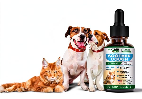 Tobydic Pet Cough Relief Natural Herbal Supplement for Dogs-1