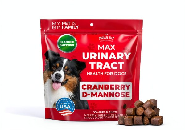Mighty Petz Dog Urinary Chews Cranberry D-Mannose Support-9