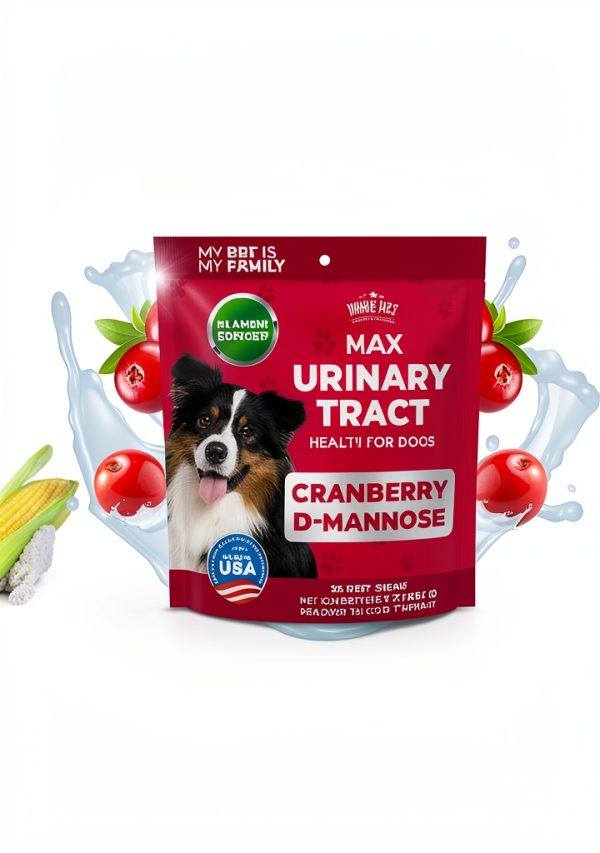 Mighty Petz Dog Urinary Chews Cranberry D-Mannose Support-2