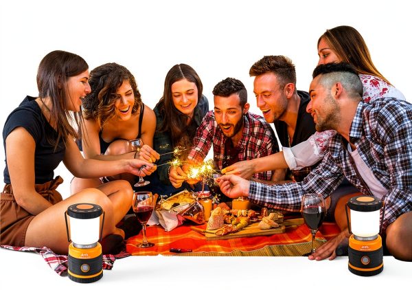 AYL LED Camping Lantern 1800 Lumens Waterproof Flashlight-5