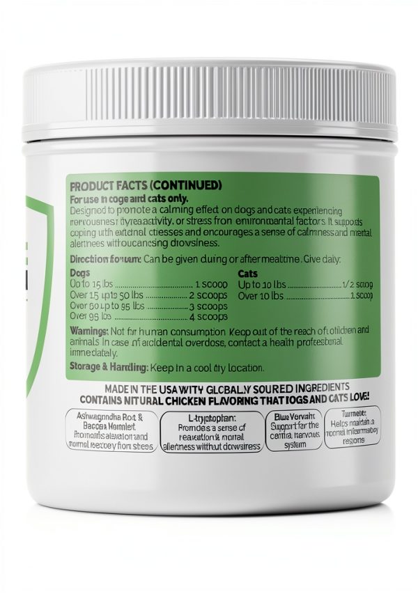 Nature's Pure Edge Dog Herbal Supplements Stress Relief-6