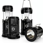DIBMS Collapsible LED Lantern Solar USB Rechargeable-0