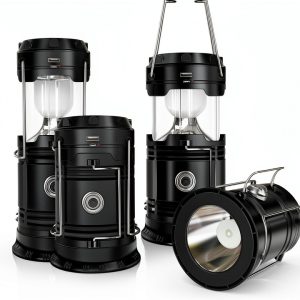 DIBMS Collapsible LED Lantern Solar USB Rechargeable-0