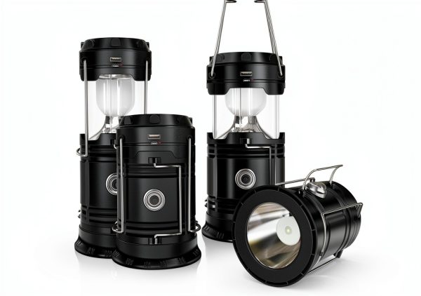 DIBMS Collapsible LED Lantern Solar USB Rechargeable-0