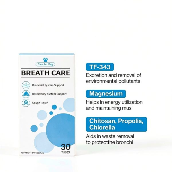 DrBY Breath Care Dog Bronchial Respiratory Health Supplement-6
