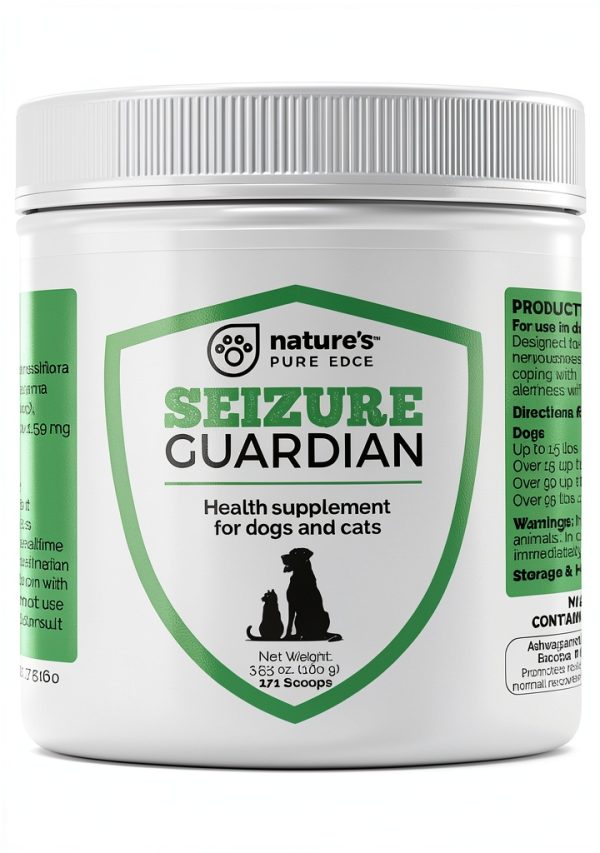 Nature's Pure Edge Dog Herbal Supplements Stress Relief-0