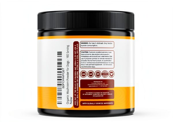 Peak Pets Dog Mushroom Supplement Immune Support Powder-2