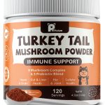 Petrivium Dog Cat Immune Support Mushroom Powder Probiotics-0