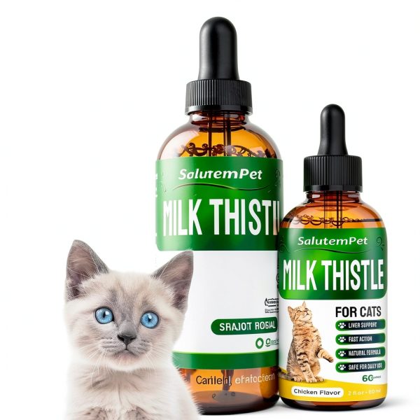 Milk Thistle Liquid Supplement for Cats and Dogs by-1