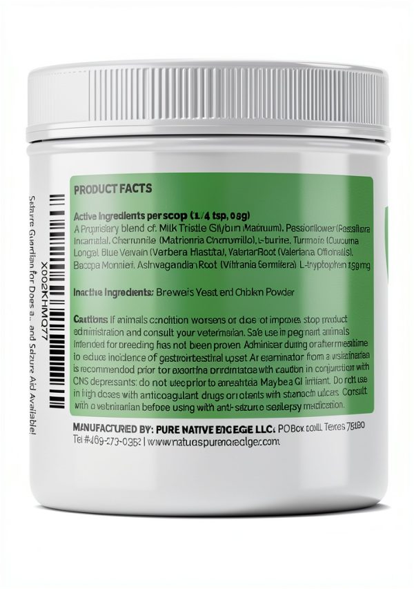 Nature's Pure Edge Dog Herbal Supplements Stress Relief-3