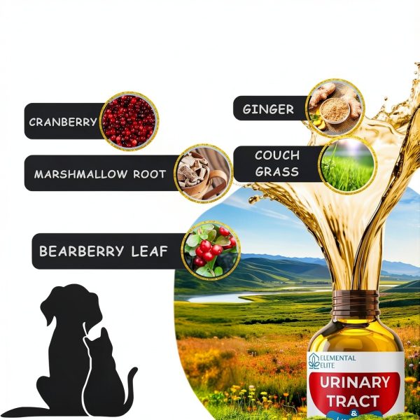 Eduzebra Dog Urinary Supplement Liquid Herbal Support-3