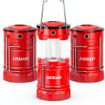 Energizer Collapsible LED Lantern 3 Pack Red Emergency Light-0