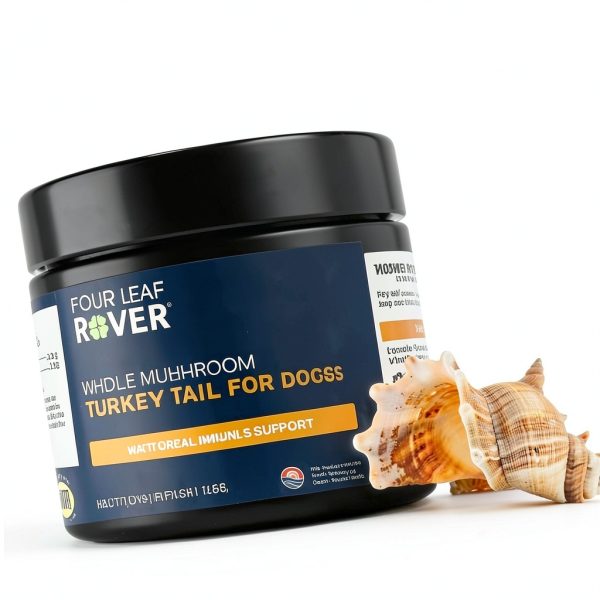 Four Leaf Rover Turkey Tail Mushroom Dog Immune Supplement-8