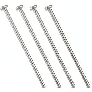 Electriduct 14" Rebar Spikes 1/2" Diameter 4-Pack Galvanized Steel Kit-0
