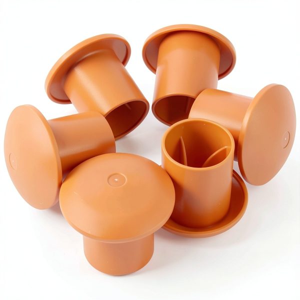 Rebar Safety Caps MAHIONG 80 Pack Mushroom Caps Fit 3/8 to 1 Inch-4