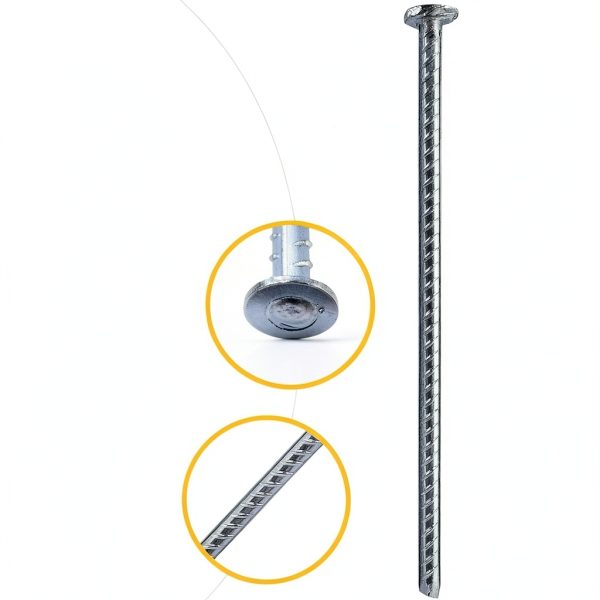 Electriduct 14" Rebar Spikes 1/2" Diameter 4-Pack Galvanized Steel Kit-4