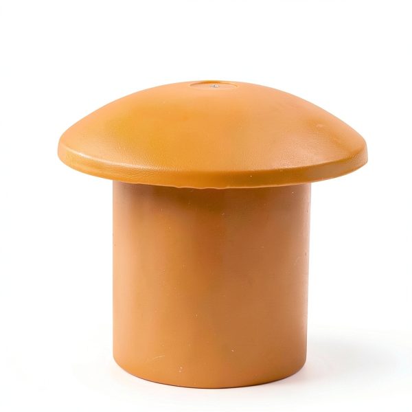 Mushroom Rebar Cap Litoexpe 12pcs Plastic Orange 10-25mm-1