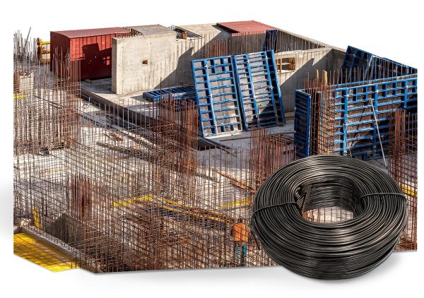 Sandbaggy Rebar Tie Wire Reel 16 Gauge 330ft Black Annealed Steel-3
