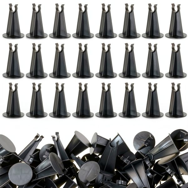 Plastic Rebar Chair 240pcs WAKCCIL Snap-Fit 2-1/4in-0