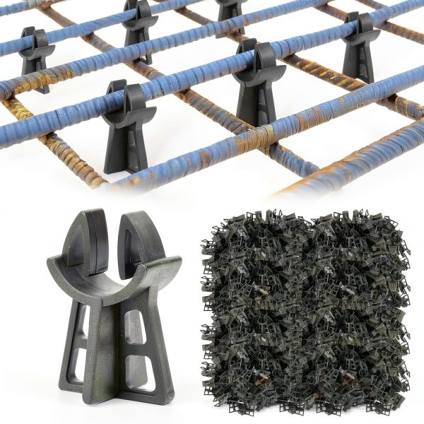 Snap Rebar Chairs 500pcs 2" Heavy Duty Plastic by Strasee SAE0010-0